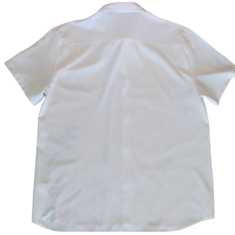 Red Rose Graphics Print Shirt, XXL, White - Picture 2 of 5